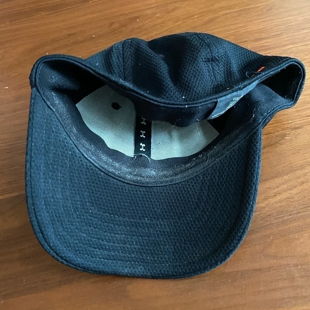 Youth Under Armour Orange and Black Hat